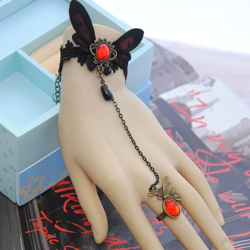 

Vintage Buttlefly Bracelet & Bangle for Women Gothic Jewelry Women Accessories Lady Party Jewelry