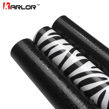 

30x100cm Car Styling The Crocodile Grain Car Sticker Vinyl Film Protector DIY Wrapping Sheet Roll Automobiles Motorcycle Decal