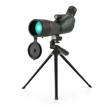 

15-45X60 Angled Spotting Scope Zoom Monocular High Quality Telescope Bak4 Waterproof Fogproof Portable Travel Hunting Optical
