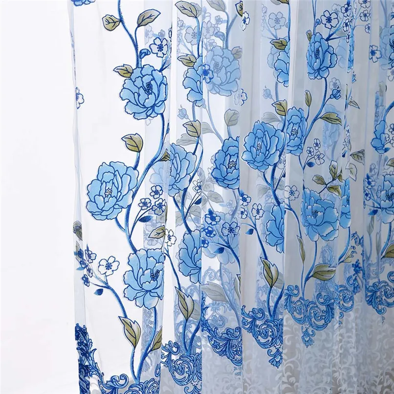 Leaves Sheer Curtain (10)