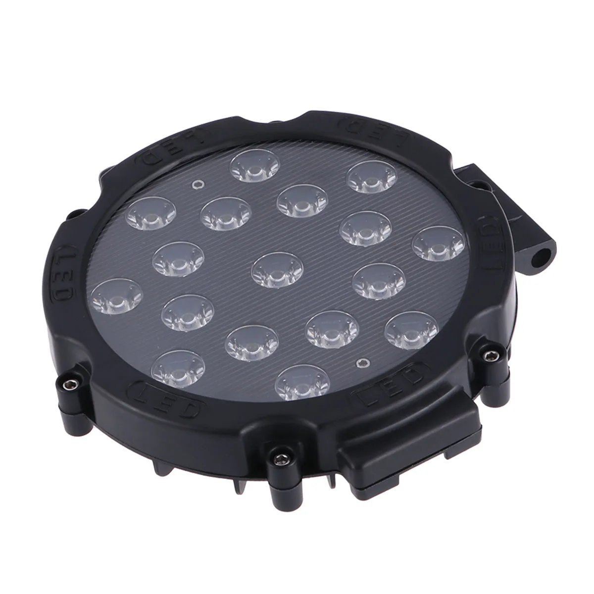 51W 12V/24V LED Off-road Car Headlight Driving Fog Light Waterproof LED Light For Front Bumper Truck Pickup Jeep SUV ATV UT
