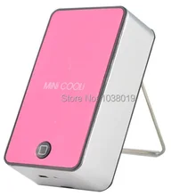 C1-1,, Мини Портативный ручной стол Кондиционер-охладитель Вентилятор охлаждения безлопастной USB вентилятор перезаряжаемый Батарея, Ventilador