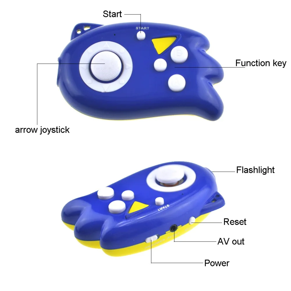 8 Bit Mini Video Game Console Players Build In 89 Classic Games Support TV Output Plug Handheld Game