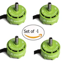 4pcs 2306 Brushless Motor White Green AOKFLY RV2306 2400KV/2650KV For FPV Drone QAV250 Quadcopter Multirotor RC Toys