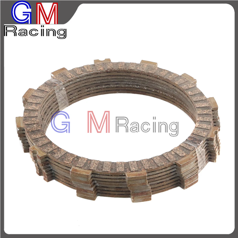 9 Piece Motorcycle Friction Clutch Disc Plates Compatible With GL1200