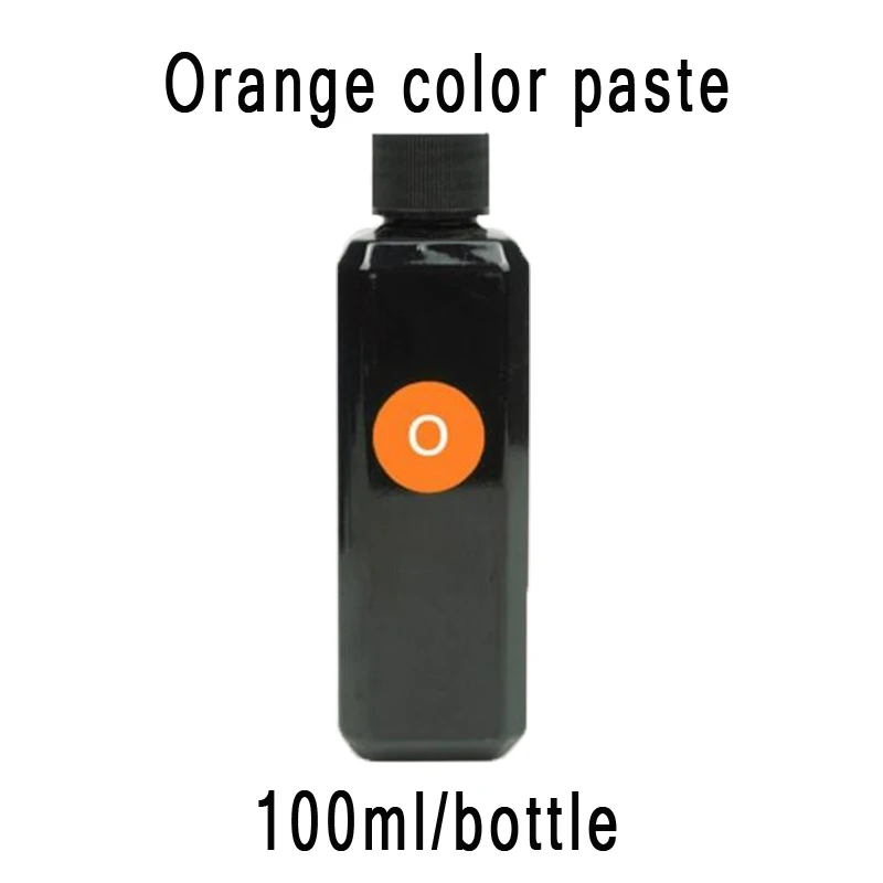 Tianfour sparkmaker 405nm УФ Фотополимерная смола для SLA DLP lcd 3d принтер печатный материал - Цвет: Orange color paste