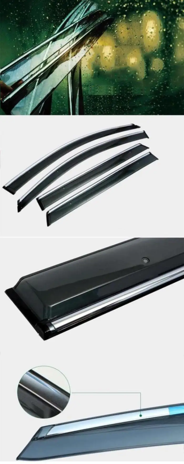 Измерьте для mazda CX-SIDE окна дождь дефлекторы дверной предохранитель козырек 2013 погодные щитки ветер аксессуары для защиты от солнца