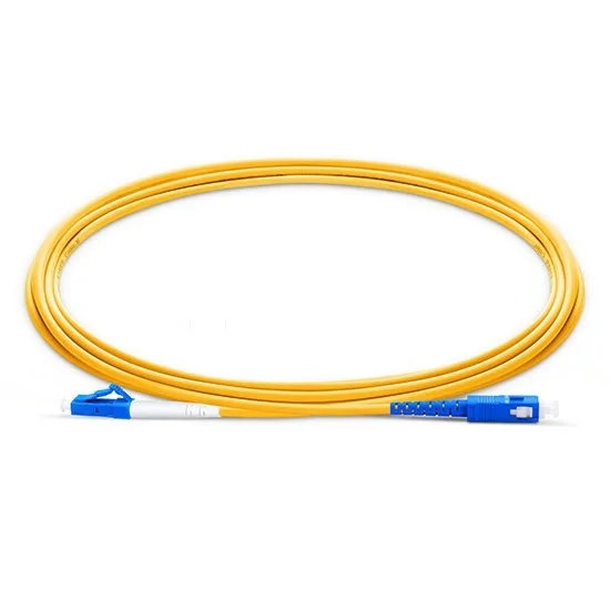 Волоконно оптический соединительный кабель LC UPC к SC 3 м 5 10 15 G657A Оптический Шнур
