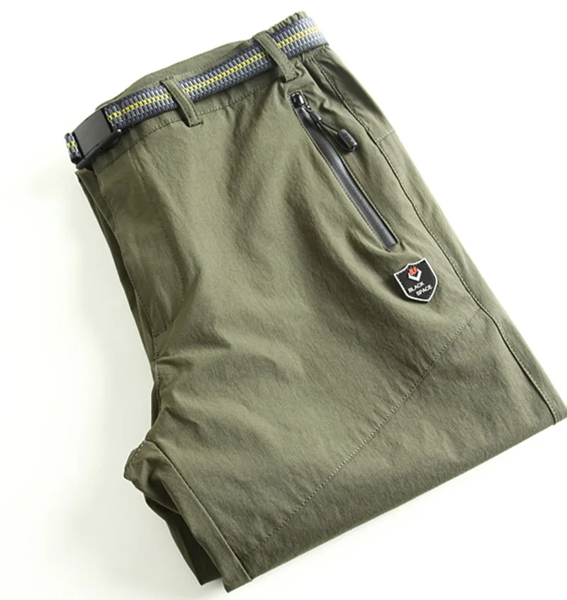 2019 al aire libre rápido secado Pantalones de los hombres de primavera transpirable estiramiento Pantalones deportivos pantalones de senderismo Camping ciclismo Pantalones deportivos pantalones de ocio