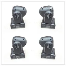 4 шт./лот 10 Вт cree led перемещение головного света DMX гобо перемещение головы пятно света для освещения сцены эффект