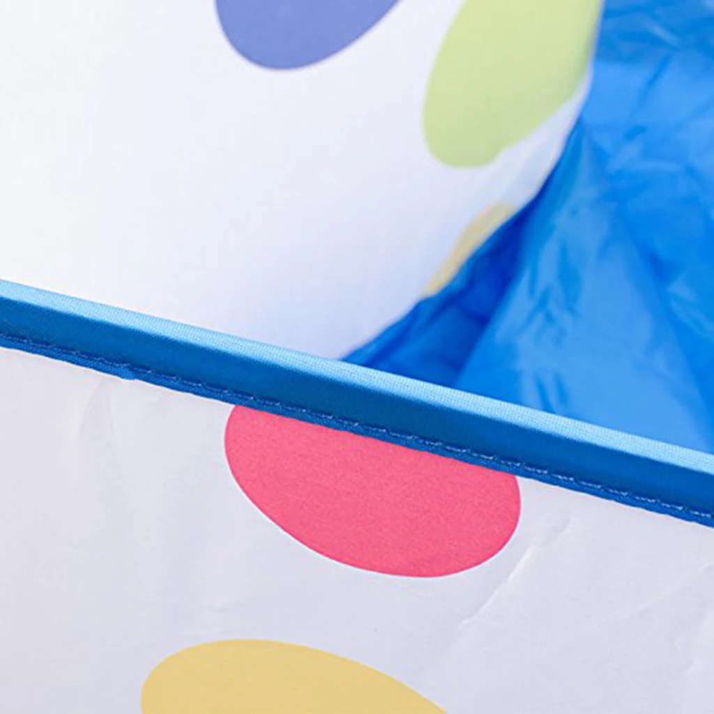 Colorful Dots Hexagon Pop Up Ball Pit Ocean Ball Pit Toy Indoor Outdoor Play Tent Ball Pool Toy for Kids Toddlers Girls Boys 