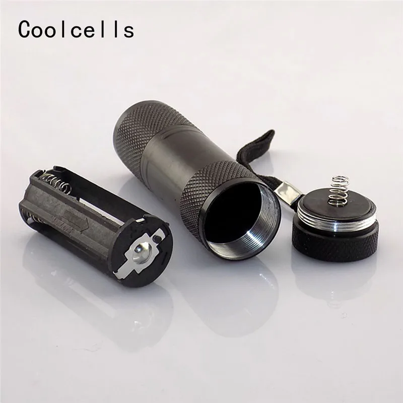 Портативный ультрафиолетовый мини фонафонарь с 9 светодиосветодиодный|flashlight