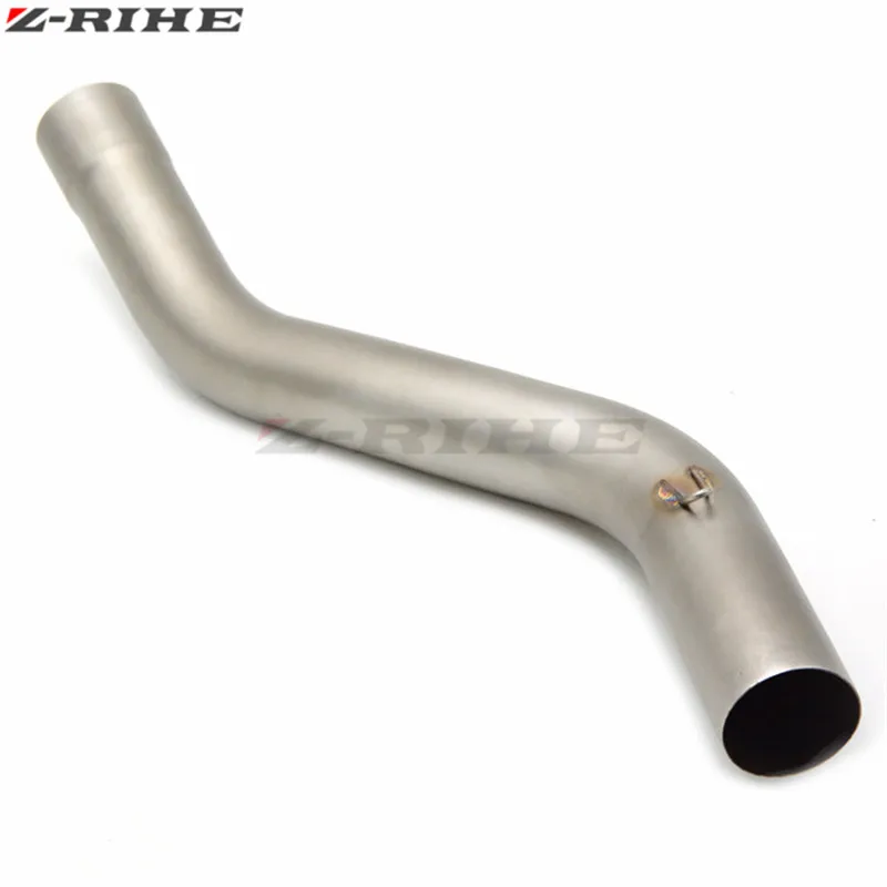 Motorcycle Exhaust Muffler Mid Connect Refit Motorbike Middle Pipe Exhaust Case FOR yamaha 6R 2009 2010 2011 2012 2013 2014