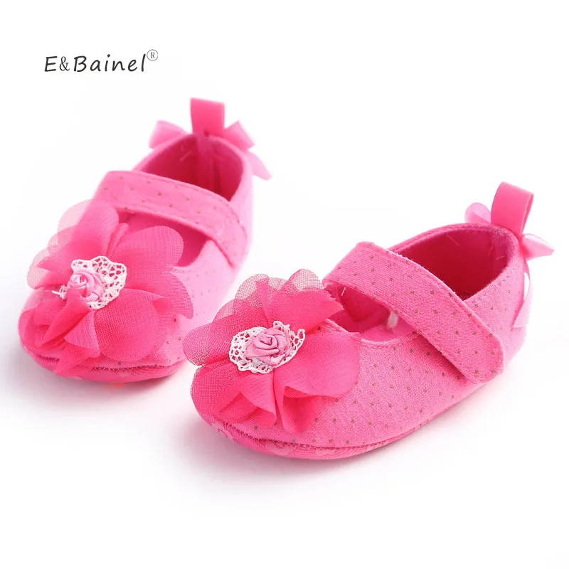 Bebé Niñas Mary Jane prewalker Zapatos infantil princesa niño Primeros pasos vestido Patucos Bebé Niñas Mary Jane prewalker Zapatos infantil princesa niño Primeros pasos vestido Patucos