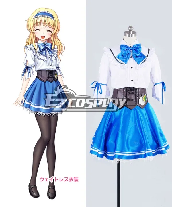 

Daitoshokan no Hitsujikai Suzuki kana Maid outfit Cosplay Costume E001