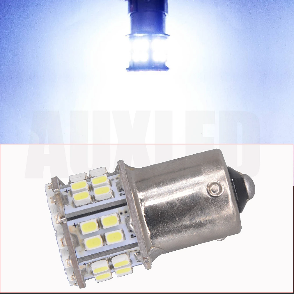 100 шт. S25 BA15S P21W 1156 50 светодиодный SMD 1206 3020 автомобилей Автомобильный поворотный сигнал огни стояночные DC 12 V 24 V