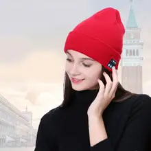 2018 Men Women Outdoor Sport Wireless Bluetooth Earphone Stereo Magic Music Hat Smart Electronics Hat for iPhone SmartPhone