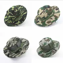 

Outdoor fisherman hat mountaineering fishing camouflage Hat anni jungle round side army fan cap