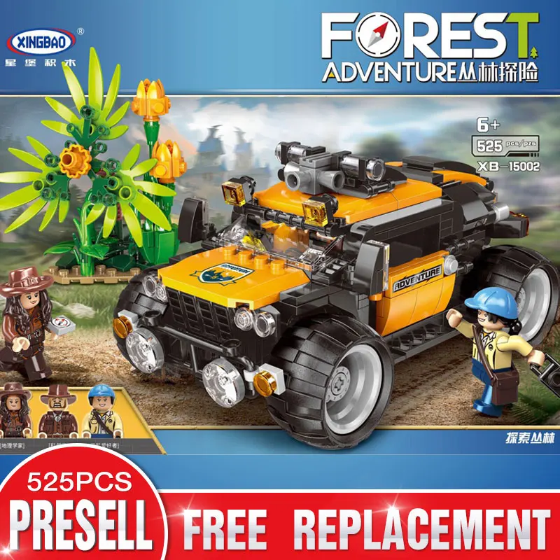 

XINGBAO 15002 Assembly Toys The Forest Explore Set Building Blocks Bricks Kid Toys Model New Birthday Christmas Birthday Gifts