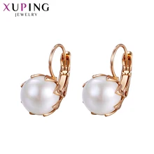 Xuping модные серьги позолоченные дизайн ювелирные изделия высокого качества для женщин подарок на День Благодарения M54-20106