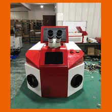 100W 200W YAG Золотой лазерный сварочный аппарат Настольный ювелирный паяльник