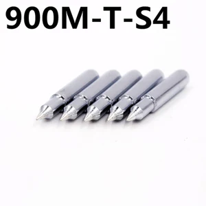 SZBFT 10 шт. паяльная припоя без лидера припоя железный наконечник для Hakko 936 900M-T-S4 - изображение