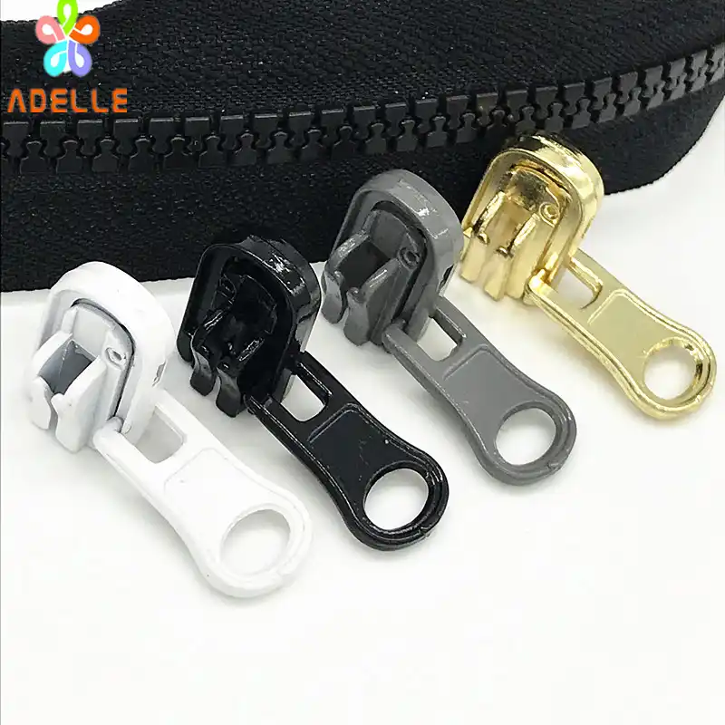 10pcs Plastic resin Zipper Slider NO.5 Auto Lock reversible double face