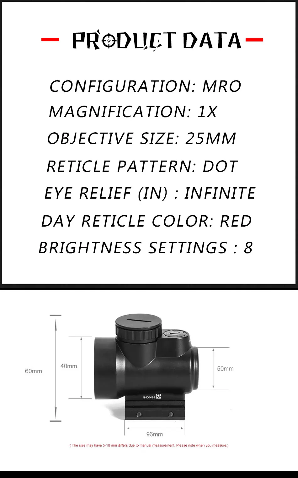 LUGER MRO Red Dot Sight Riflescope тактический оптический прицел Trijicon охотничьи прицелы пневматические пистолеты голографический рефлекторный прицел