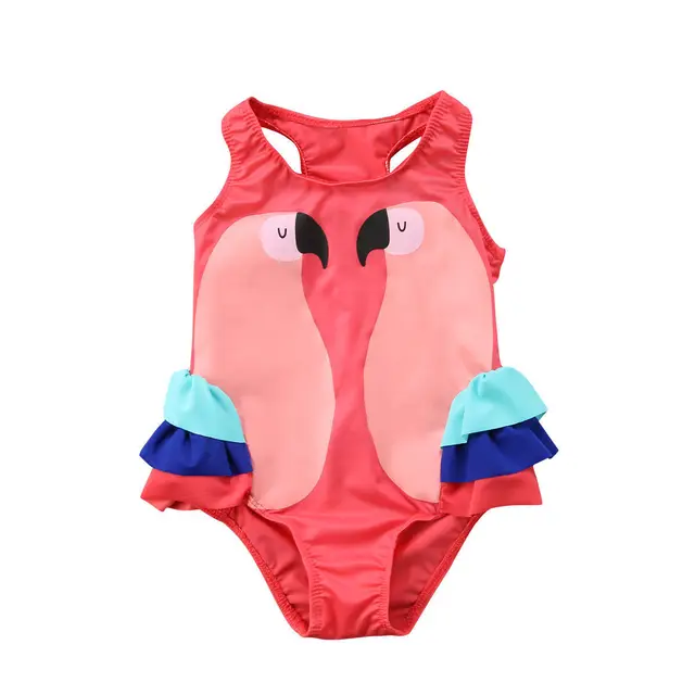 Kids Girls Swimming Bikini Swimsuit Swimwear 2018 Newest Fashion