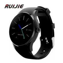 K88S Wasserdichte Runde Smart Watch Phone Bluetooth 4,0 MTK2502C SIM Smartwatch Für iOS Andriod Schrittzähler Pulsmesser