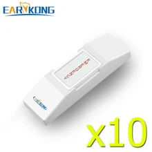 10 шт. Проводная тревожная кнопка для проводной GSM домашней охранной сигнализации проводная кнопка дверного звонка Кабельные кнопки для системы контроля доступа