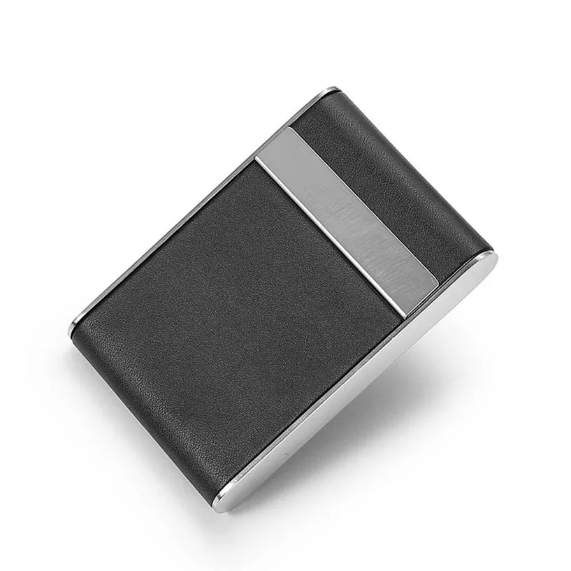 Ocardian бренд Для женщин мужские черные карман кожа сигарета Табак для хранения карт, держатель Дело Box# p#418