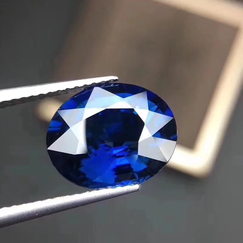 Гил Сертификация 6.12ct коллекция товара VS Тип натуральный ненагреваемый Королевский синий сапфир свободные драгоценные камни свободные