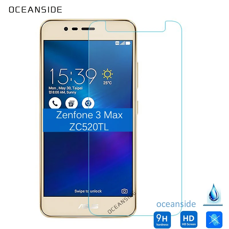 2 шт. для Asus Zenfone 3 Max ZC520TL закаленное стекло Защита экрана 5 9h Защитная пленка Zenfone3