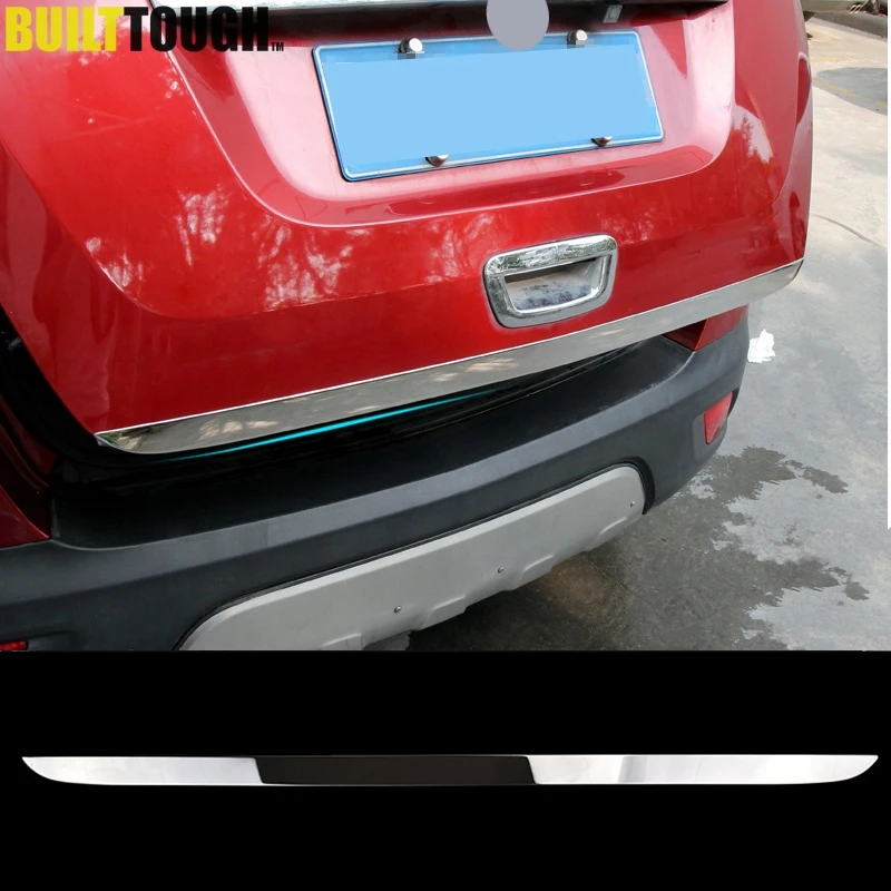 

For Opel Vauxhall Mokka Buick Encore Tail Gate Cover Trim 2013 2014 2015 2016 2017 Chrome Rear Trunk Door Molding Strip Styling