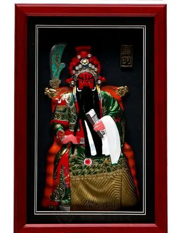 

A s get married Peking Opera Facebook three people Peking Opera picture frame wind Princess doll ornaments palaceroom
