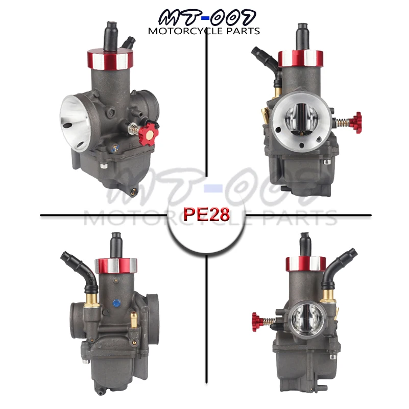 Супер производительность гоночный карбюратор PE28 PE30 28 мм 30 мм Потяните демпфер для KEIHIN Мотоцикл мопед скутер Байк ATV Quad