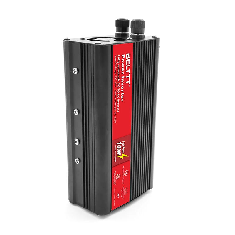 BELTTT LCD 12В/24В Солнечный инвертор 1000 Вт автономный с USB|Инверторы для авто| |