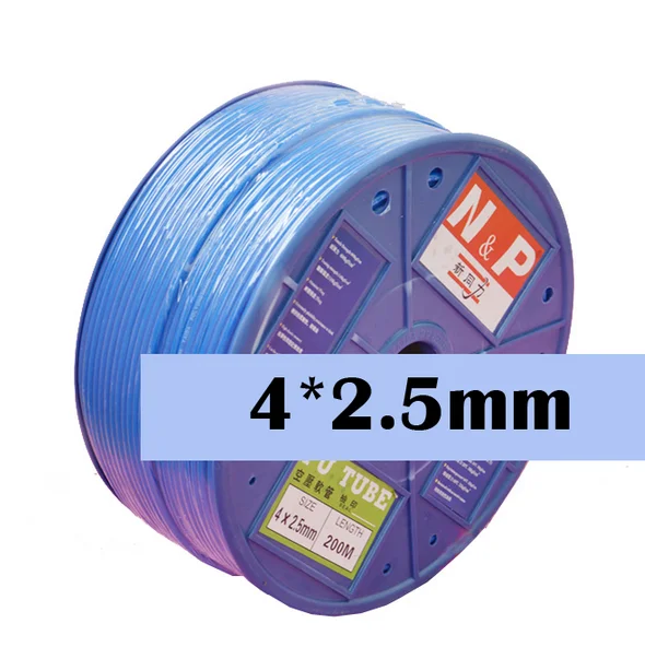 Hot sale 10M length dental chair spare parts PU tube dental air water pipe color blue (1)