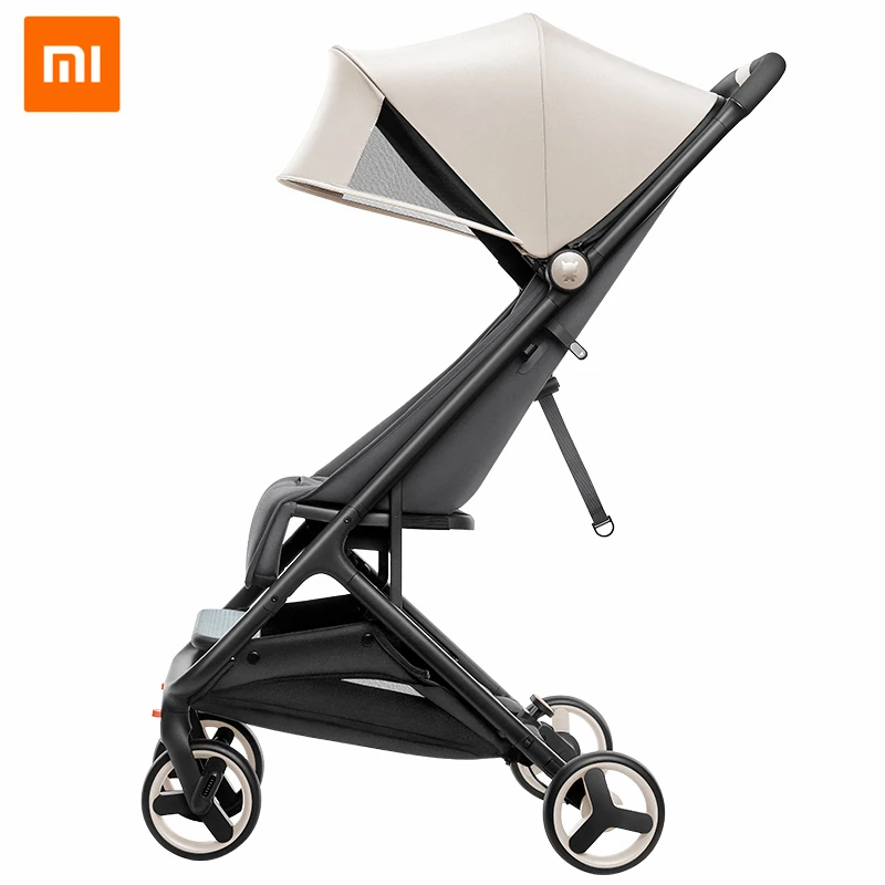 Xiaomi Mitu Baby Stroller Lightweight Baby Carriages For Kid Folding Prams For Children Portable Trolley For Travel - Цвет: gray