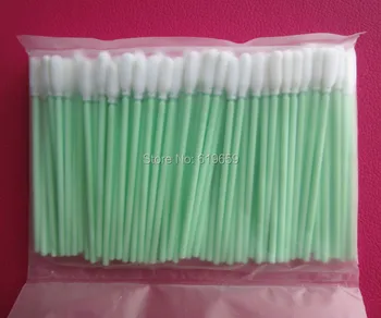 

300 pcs Small Cleaning Swaps for Epson roland mimaki mutoh printer swabs compatible with eco-solvent and Water ink