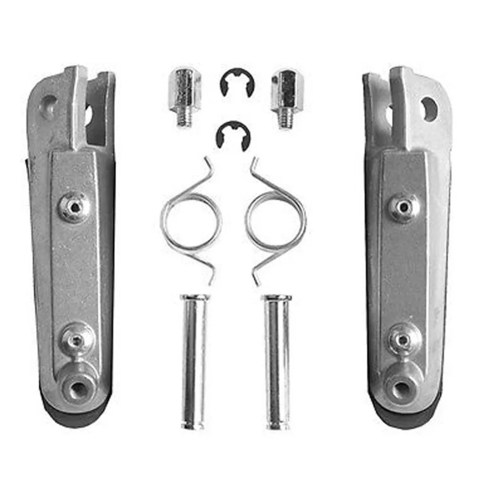 Motorcycle Accessories Motorcycle Footrests ALLGT Front Footrests Foot pegs For Honda CBR600F4 CBR600F4i 1999-2006