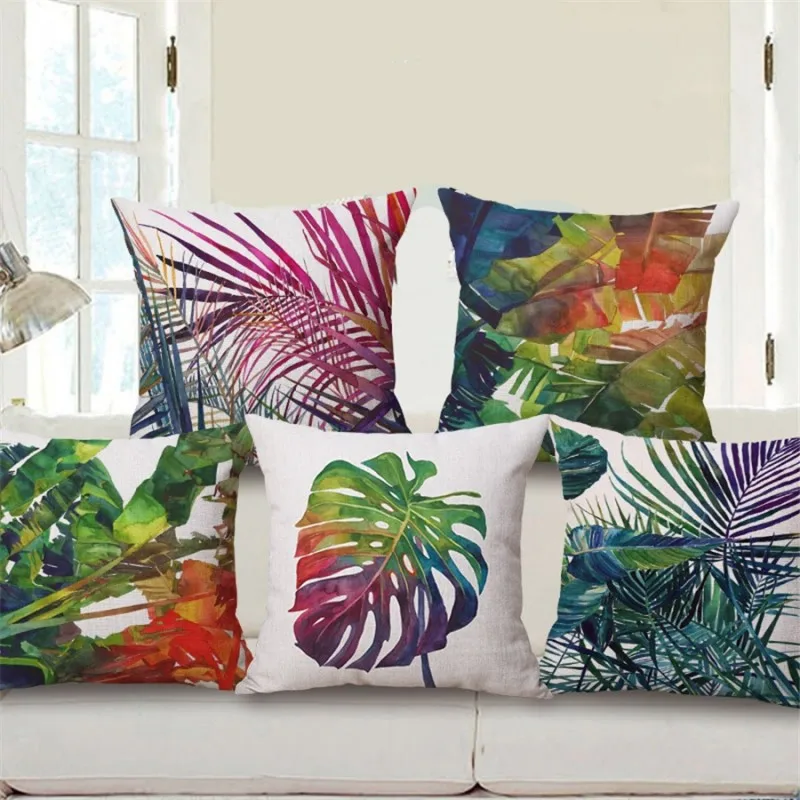 conew_Tropical-Plant-Palm-Leaves-Floral-Sofa-Throw-Decorative-Pillow-Case-Office-Chair-Cushion-Cover-Sofa-Home