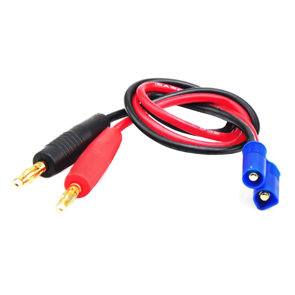 

EC3 Male TO 4mm Banana Bullet Plug Charge Charging Cable For Lipo Battery