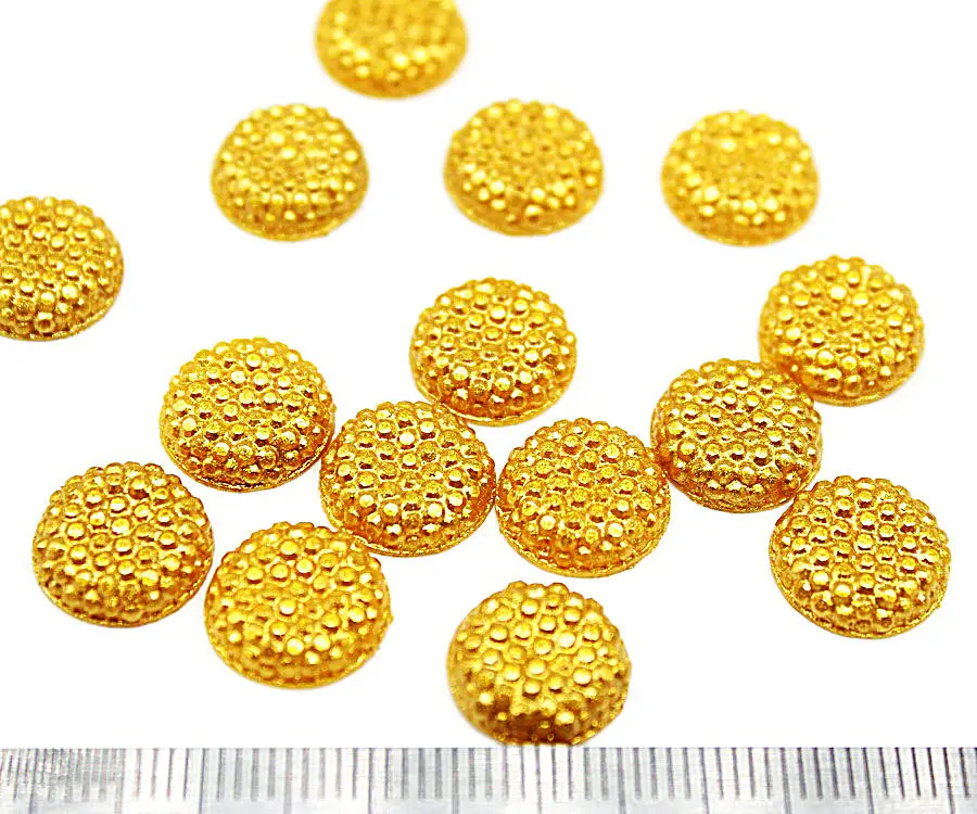 

500 шт., 12 мм круглые кристаллы, друза, Золотая краска, смола, драгоценный камень, стразы, полукруглые, плоская задняя сторона, смола, блеск, кабошон, украшения