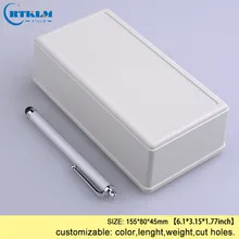 Пластиковая коробка для электронного проекта DIY Распределительная Коробка abs пластиковый корпус электрический инструмент чехол для pcb 155*80*45 мм 8 шт