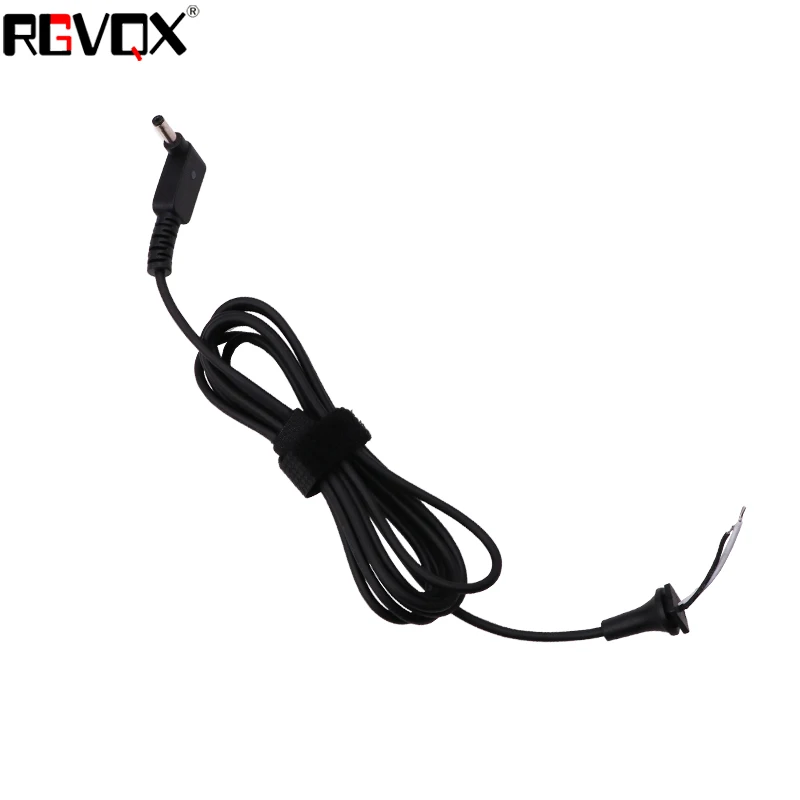 

New L-shaped 4.0x1.35mm DC Cords with LED 1.2M 90 Right Angle cable power adapter connector cord For Asus PC Laptop Notebook
