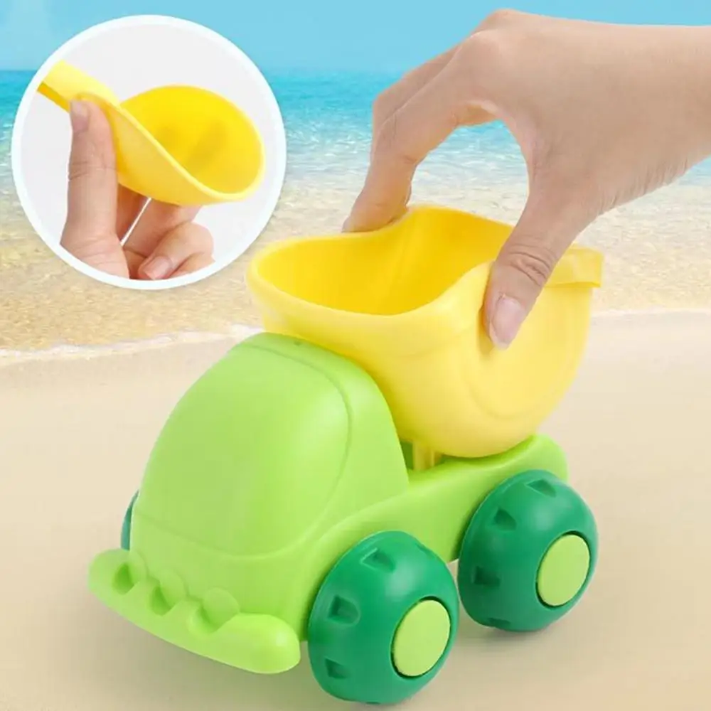 Most effective 4/5 PCS Funny Children's Bathing Toy Soft Plastic Chick Shampoo Water Spoon Toy Beach Toys For Baby