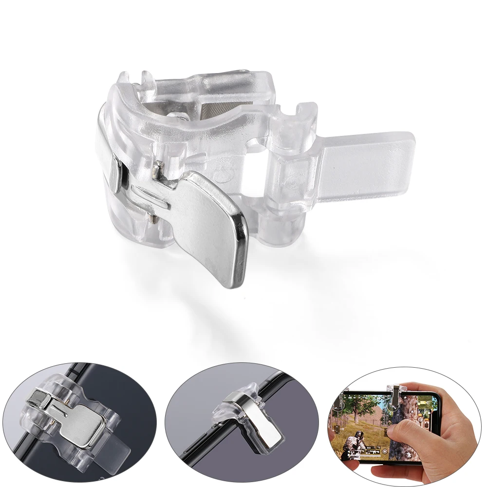 

New Mobile Phone Gamepad Controller Shooter Gaming Fire Button Handle Trigger L 1 R 1 for PUBG Phone Joystick High Quality