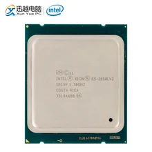 Intel Ксеон E5-2650L V2 настольный процессор 2650L V2 десять ядер 1,7 ГГц 25 MB L3 Кэш LGA 2011 сервер, используемый для Процессор